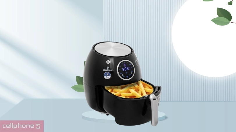 Chế độ nấu, hẹn giờ nấu trên nồi chiên không dầu BlueStone 5.5 lít AFB-5873
