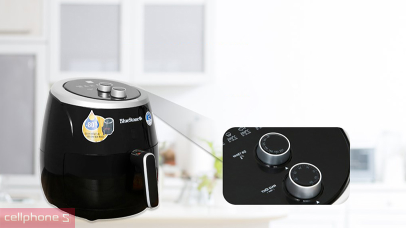 Hướng dẫn sử dụng nồi chiên không dầu BlueStone 5 lít AFB-5870