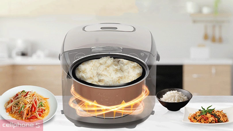 Nồi cơm điện tử Bluestone 1.5 lít RCB-5946 - Hỗ trợ chế biến đa dạng món ăn