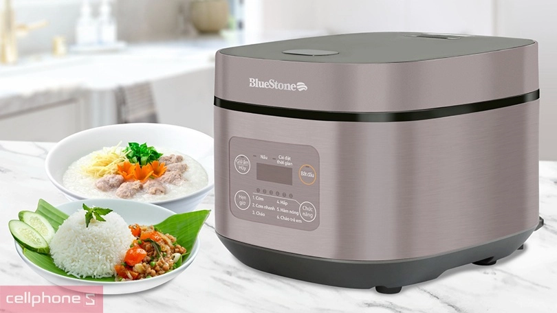 Nồi cơm điện tử Bluestone 1.5 lít RCB-5946 - Hỗ trợ chế biến đa dạng món ăn