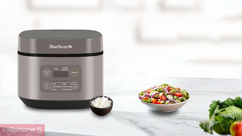 Nồi cơm điện tử Bluestone 1.5 lít RCB-5946 - Hỗ trợ chế biến đa dạng món ăn