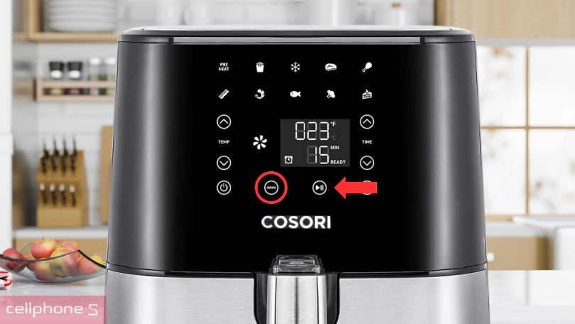 Hướng dẫn xem bảng menu chức năng của nồi