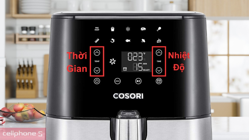 Hướng dẫn xem bảng menu chức năng của nồi