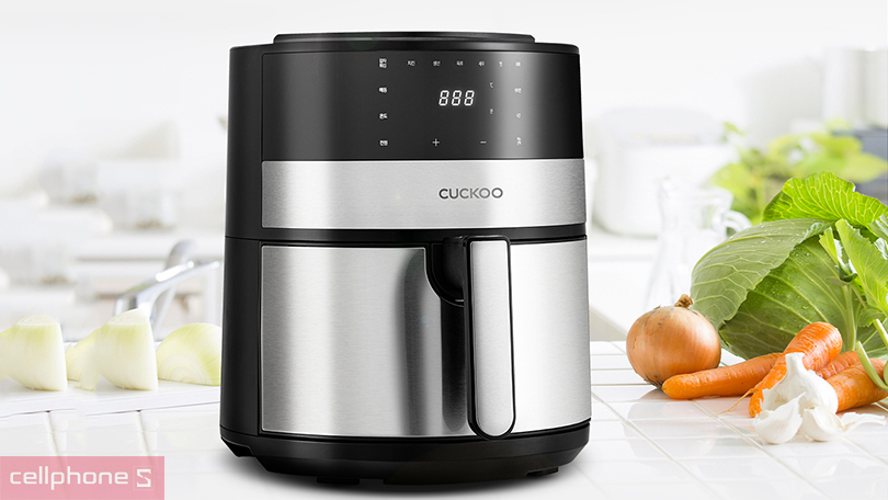 Vì sao nên mua nồi chiên không dầu Cuckoo 4.7 lít CAF-F0410T BKVNCV?