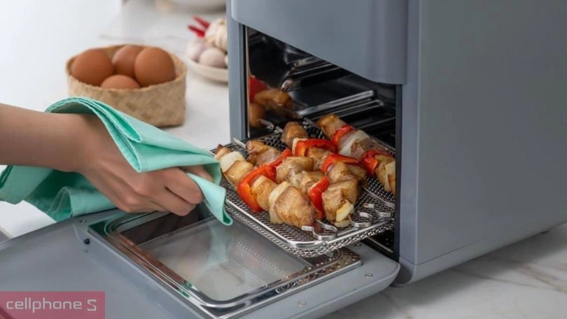 Công suất, tính năng của nồi chiên không dầu Elegant Oven AF530TW 6L