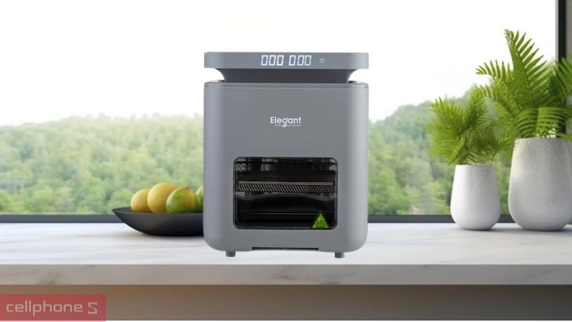 Dung tích nồi chiên không dầu Elegant Oven AF530TW 6L
