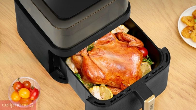 Đáp ứng nhu cầu chiên nướng đa dạng 