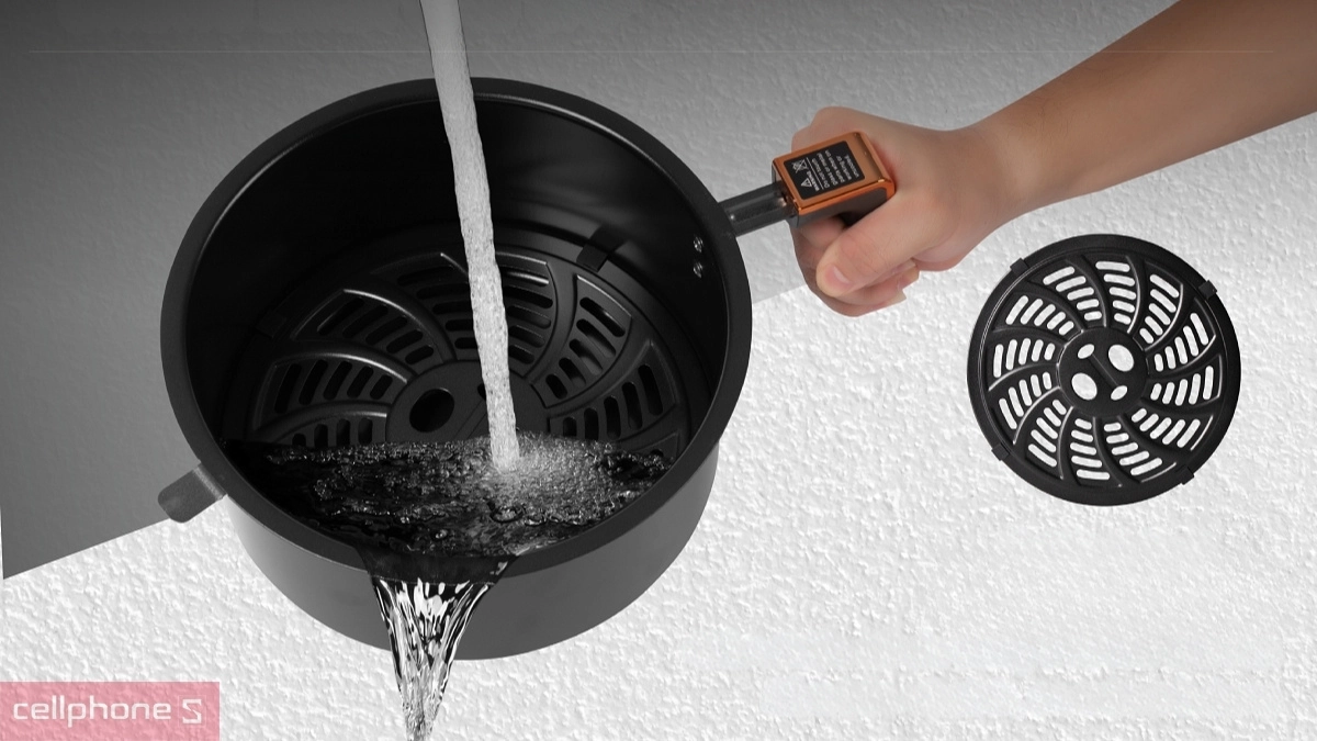 Lòng nồi chiên không dầu FujiHome AG6D 6 lít