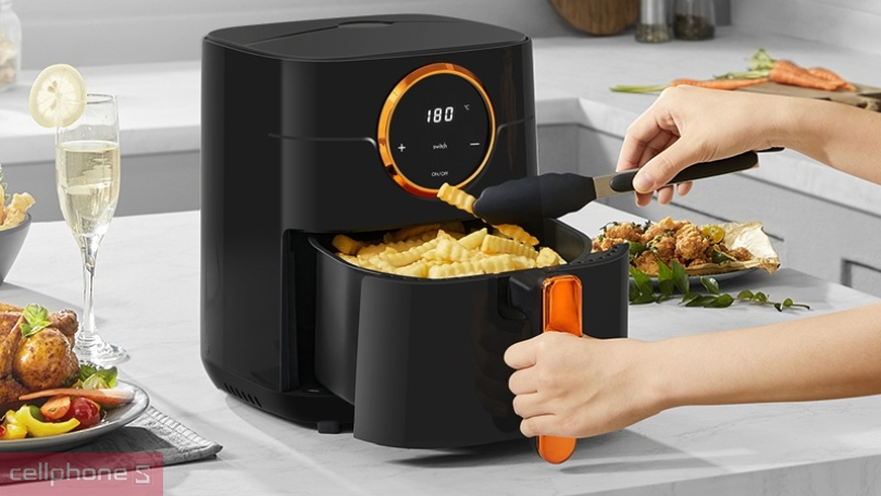 Lý do nên mua nồi chiên không dầu Gaabor 4.5L GA-E45A01