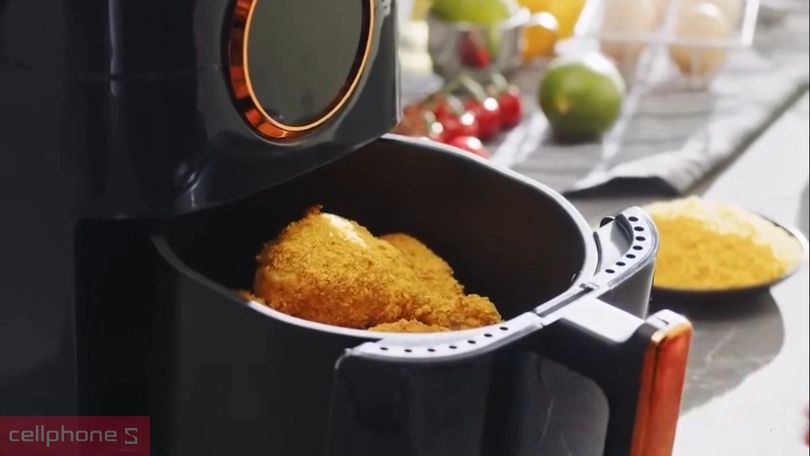 Hướng dẫn sử dụng nồi chiên không dầu Gaabor 4.5L GA-E45A01