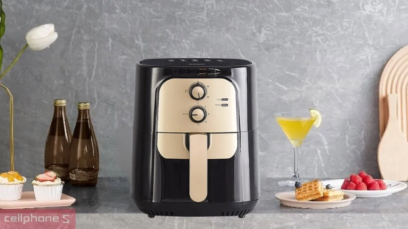 Vì sao nên mua nồi chiên không dầu Gaabor 6.5 lit AF65M BK01A?