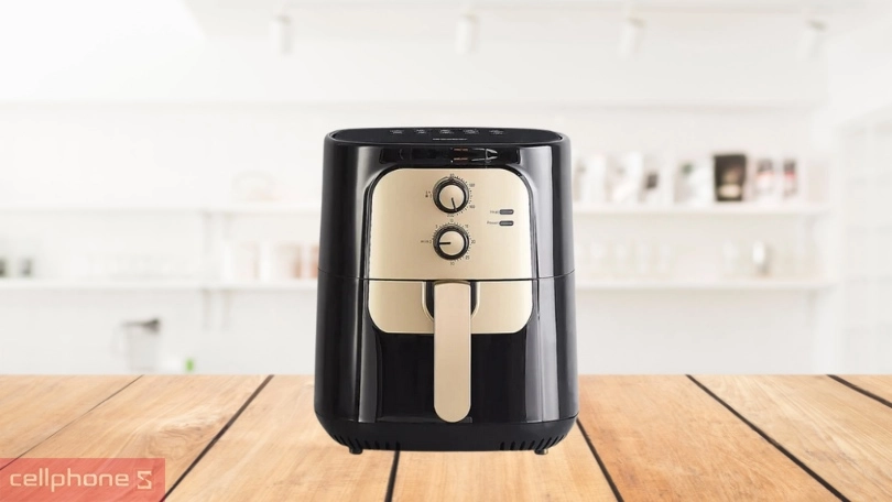 Nồi chiên không dầu Gaabor 6.5 lit AF65M BK01A - Dung tích lớn, đa chế độ nấu