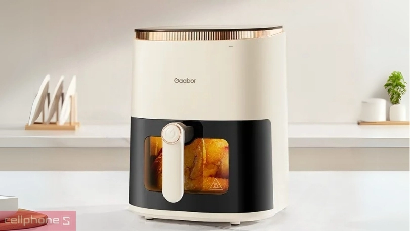 Nồi chiên không dầu Gaabor AF-45T01A 5L - Công suất mạnh mẽ, đa dạng chế độ nấu linh hoạt