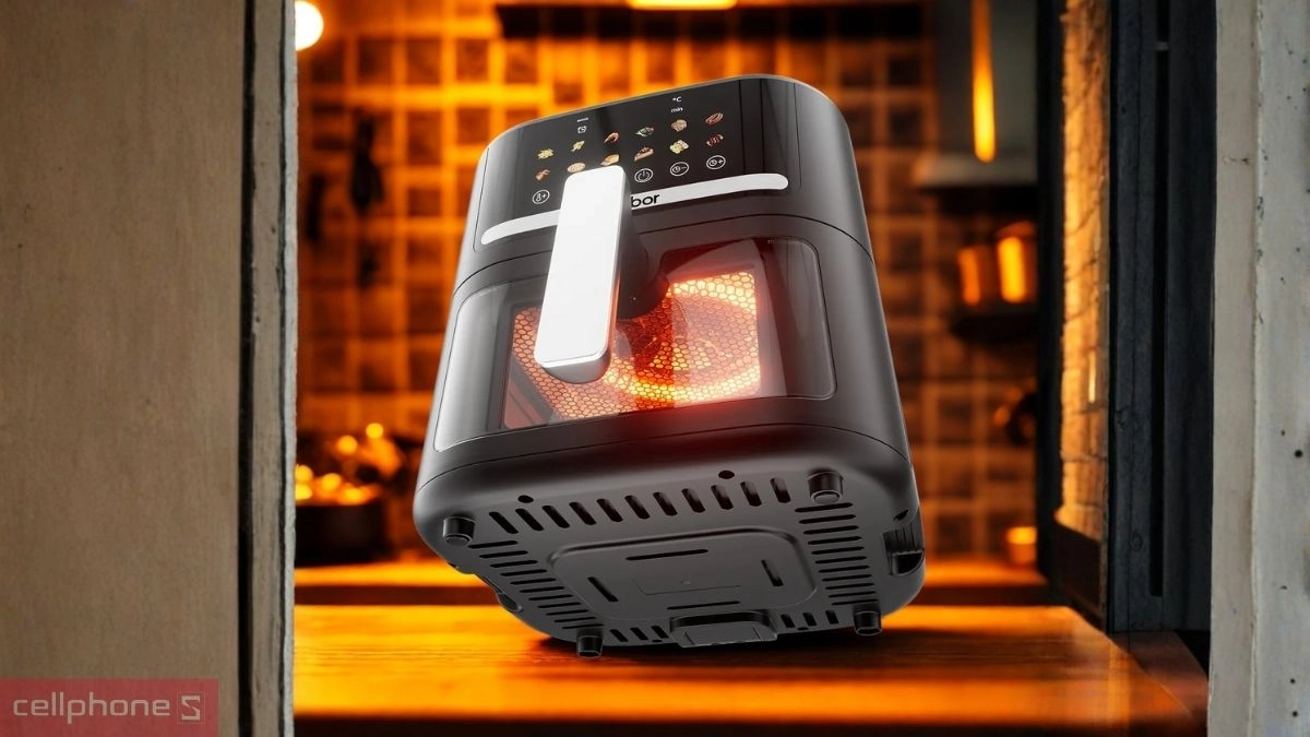 Công suất nồi chiên không dầu Gaabor AF 80T01A 6.2 lít