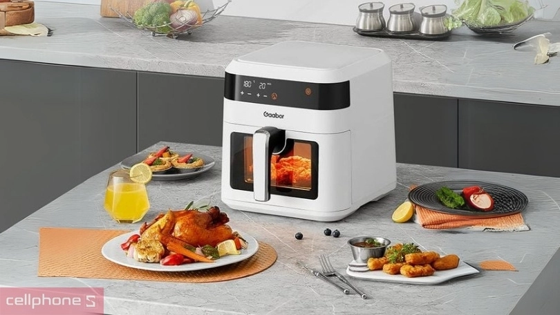 Nồi chiên không dầu Gaabor GA-E85AS - Công suất mạnh mẽ, dung tích nấu lớn