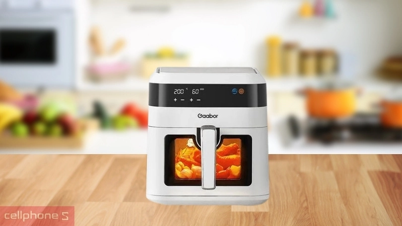 Nồi chiên không dầu Gaabor GA-E85AS - Công suất mạnh mẽ, dung tích nấu lớn