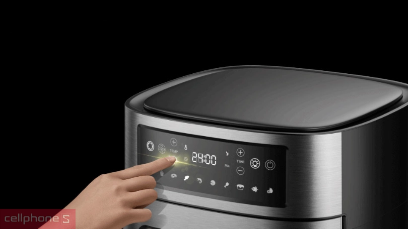 Lò chiên không dầu Kangaroo KG12AF1A 12 lít - Thiết kế nhỏ gọn, đa chức năng nấu