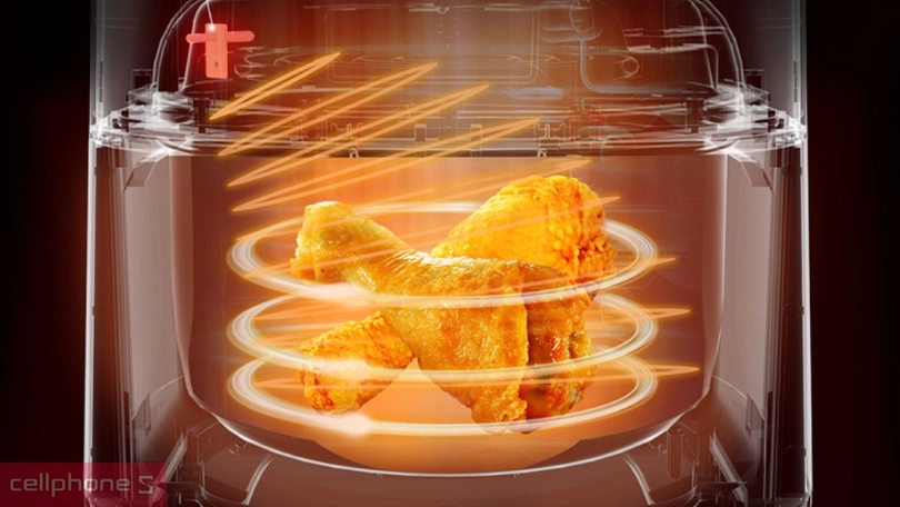 Công nghệ giảm hơn 80% dầu mỡ nhờ nồi chiên Kalite