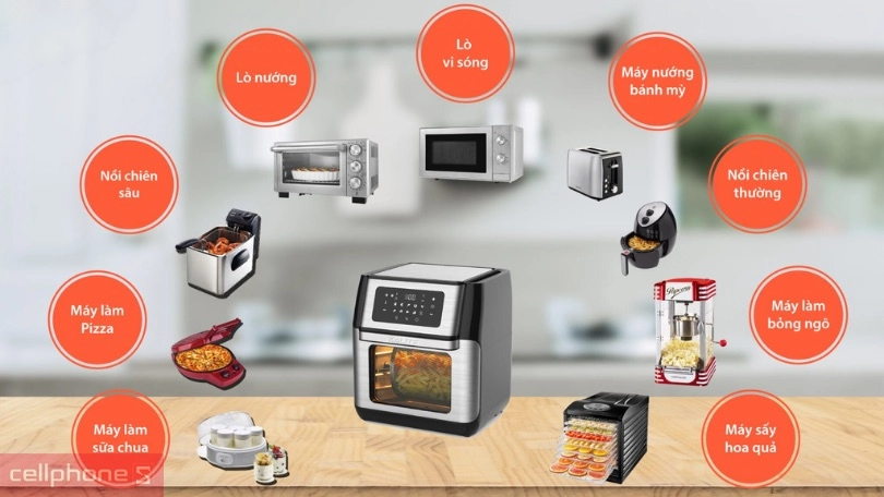 Menu chế biến món ăn cùng nồi chiên không dầu kalite đa dạng