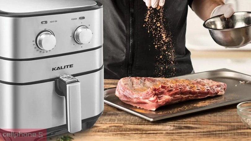 Nồi chiên không dầu Kalite 1,5 lít - 3 lít