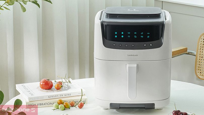 ưu điểm nồi chiên lock and lock sử dụng đơn giản