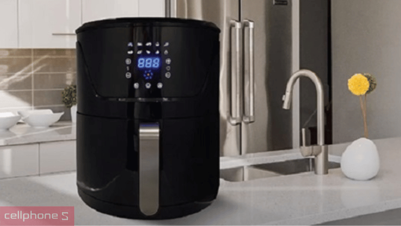 Nồi chiên không dầu dạng điều khiển điện tử