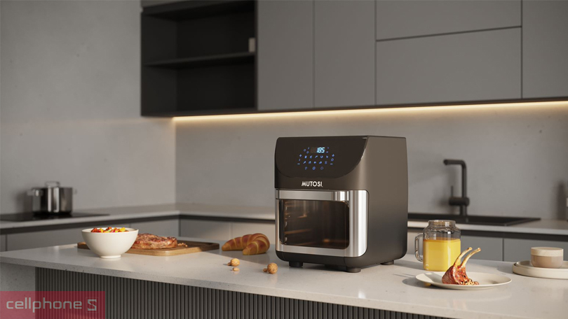 Dung tích nồi chiên không dầu Mutosi