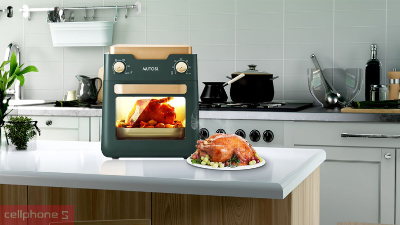 Công nghệ nồi chiên không dầu Mutosi