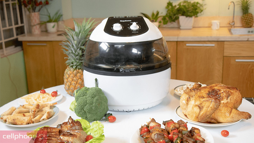 Nồi chiên không dầu Nagakawa của nước nào sản xuất?