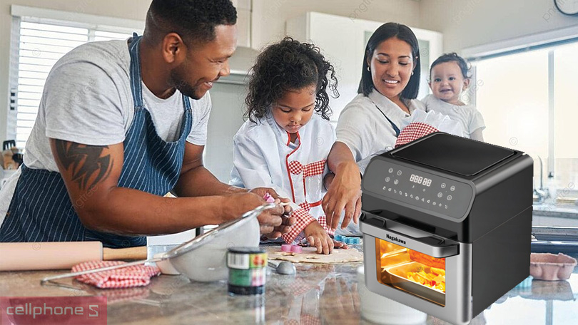 Một số các ưu điểm nổi trội của nồi chiên không dầu Nagakawa