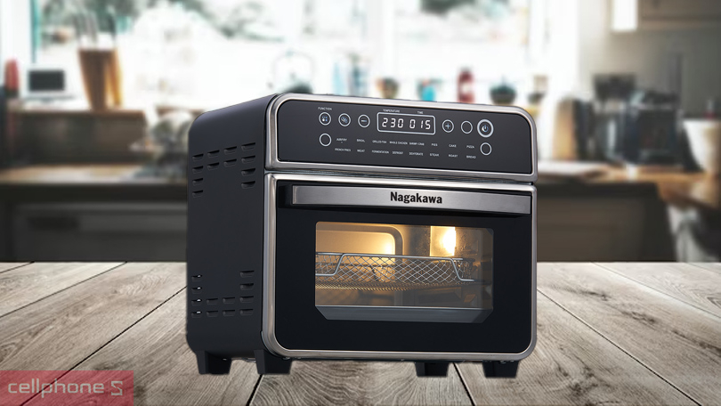 Một số các ưu điểm nổi trội của nồi chiên không dầu Nagakawa