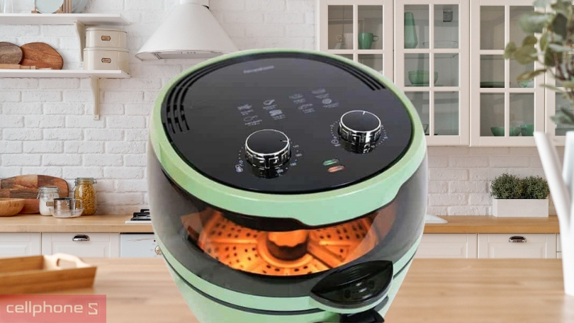 Phân loại nồi chiên không dầu Nineshield 