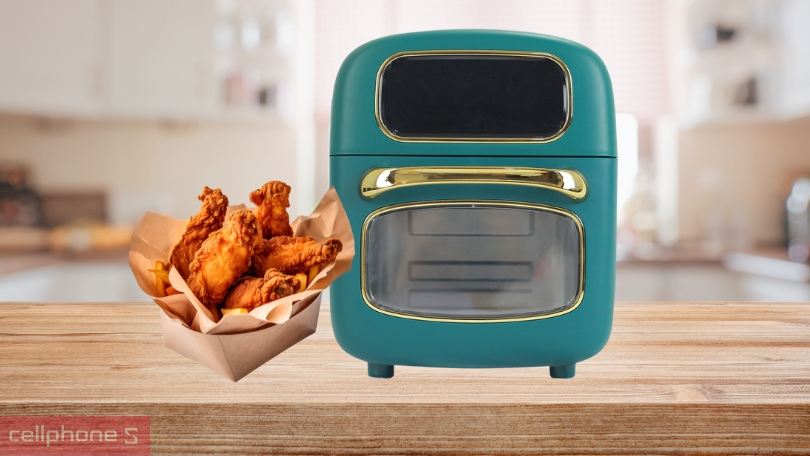 Phân loại nồi chiên không dầu Nineshield 