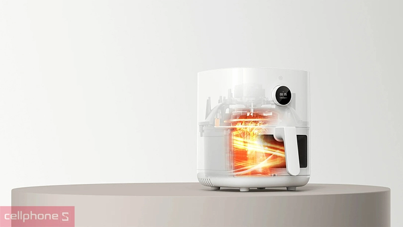 Nguyên lý hoạt động nồi chiên không dầu