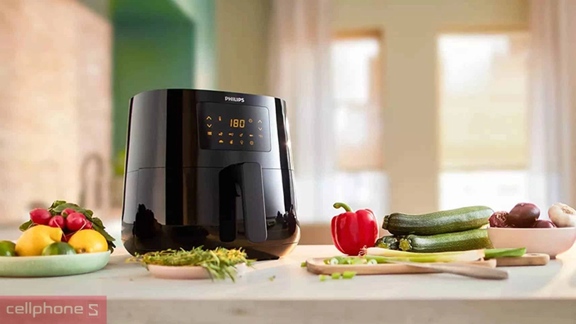 Vì sao nên mua nồi chiên không dầu 6.2L Philips HD9270/90?