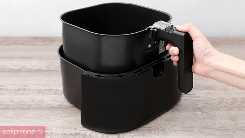 Nồi chiên không dầu 6.2L Philips HD9270/90 - Trợ thủ nấu ăn hiện đại được thiết kế dành cho gia đình