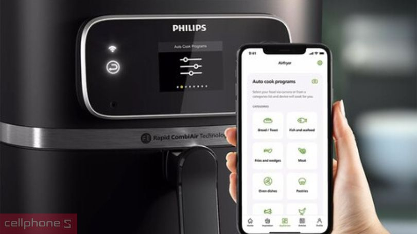 Tích hợp nhiệt kế, điều khiển nồi thông qua ứng dụng NutriU