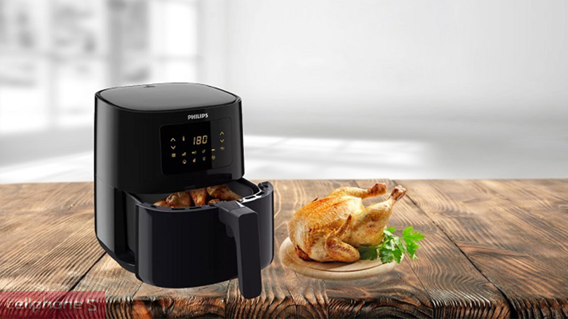 Nồi chiên không dầu Philips 4.1 lít HD9252/90 - Nấu ăn lành mạnh nhanh chóng, tính năng tiện lợi