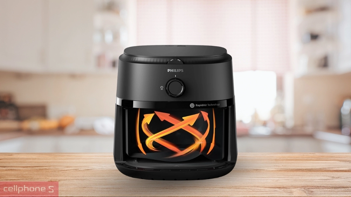 Dung tích nồi chiên không dầu Philips NA130/00