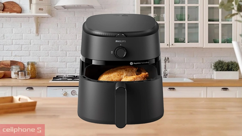 Vì sao nên mua nồi chiên không dầu Philips NA130/30