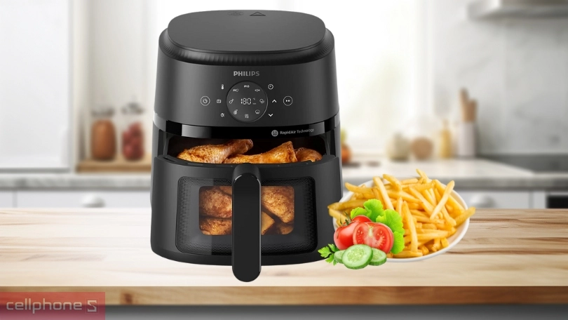Nồi chiên không dầu Philips NA220/00 4.2L – Nồi chiên lý tưởng cho gia đình
