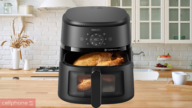 Dung tích nồi chiên không dầu Philips NA230/00