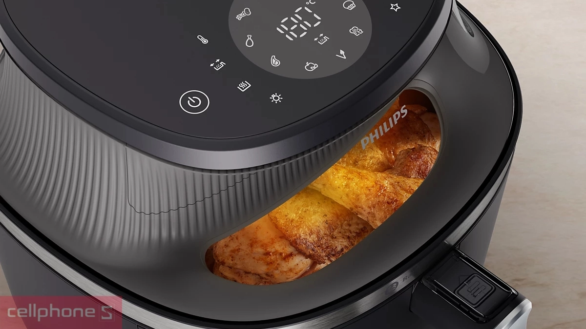 Thiết kế nồi chiên không dầu Philips NA342/00