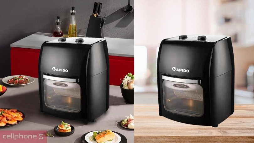 Vì sao nên mua lò chiên không dầu Rapido RAF-12M1 12 lít