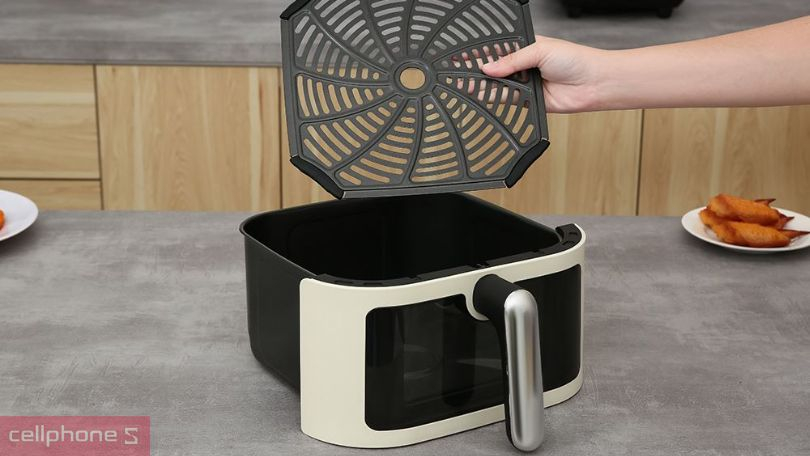 Hướng dẫn sử dụng nồi chiên không dầu Rapido RAF-7.5M3 7.5 lít