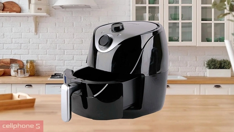 Công nghệ chiên nướng và thiết kế của nồi chiên không dầu Rapido RAF5.0M 5 lít