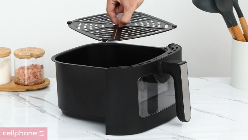 Dung tích nồi chiên không dầu Rapido SMART-7.0M 7 lít