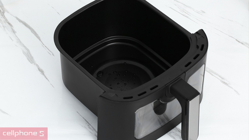 Thiết kế, điều khiển trên nồi chiên không dầu Rapido SMART-7.0M 7 lít