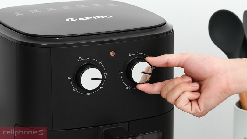 Hướng dẫn sử dụng nồi chiên không dầu Rapido SMART-7.0M 7 lít