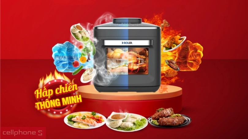 Nồi chiên không dầu Roler có những loại nào?